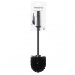 Βούρτσα τουαλέτας Brabantia ReNew 648988, 37,2 cm, Εργονομική λαβή, Μαύρο