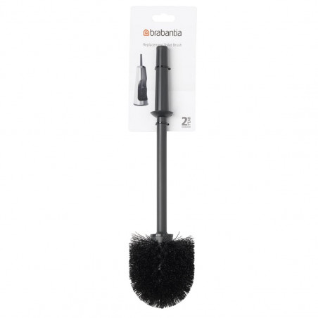 Βούρτσα τουαλέτας Brabantia ReNew 648988, 37,2 cm, Εργονομική λαβή, Μαύρο