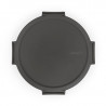 Σαλατιέρα Brabantia Make&Take 1006302, 1,3 l, Αεροστεγές κλείσιμο, χωρίς BPA, Σκούρο γκρι