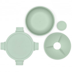 Σαλατιέρα Brabantia Make&Take 1006303, 1,3 l, Αεροστεγές κλείσιμο, χωρίς BPA, Πράσινο