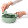 Σαλατιέρα Brabantia Make&Take 1006303, 1,3 l, Αεροστεγές κλείσιμο, χωρίς BPA, Πράσινο