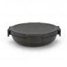 Κουτί τροφίμων Brabantia Make&Take 1006299, 1 l, Αδιάβροχο, Αεροστεγές κλείσιμο, Χωρίς BPA, Σκούρο γκρι