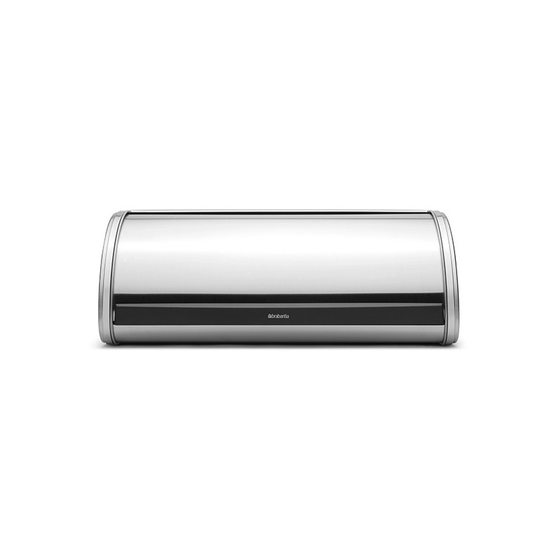 Κουτί ψωμιού Brabantia Roll Top 646890, 16 l, 44,5x26 cm, Ελαφριά και ανθεκτική κατασκευή, Inox/Matte