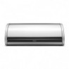 Κουτί ψωμιού Brabantia Roll Top 646890, 16 l, 44,5x26 cm, Ελαφριά και ανθεκτική κατασκευή, Inox/Matte