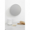 Καθρέφτης τοίχου Brabantia MindSet Mineral 1005691, 5x μεγέθυνση, Μαγνητική βάση, Ανθεκτικό στη διάβρωση, Ορυκτή επίστρωση, Λευκό
