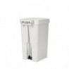 Κάδος απορριμμάτων με πεντάλ Brabantia StepUp 1008480, 16 L, Οικολογικά υλικά, Μεγάλο άνοιγμα, Ανοιχτό γκρι