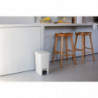 Κάδος απορριμμάτων με πεντάλ Brabantia StepUp 1008480, 16 L, Οικολογικά υλικά, Μεγάλο άνοιγμα, Ανοιχτό γκρι