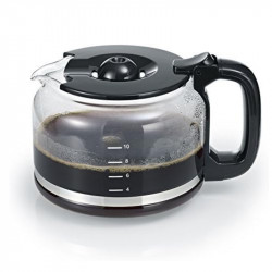 Καφετιέρα Severin KA 4810, 1000W, 1,35 l, οθόνη LCD, 3 ρυθμίσεις, Μαύρο/Ασημί