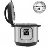 Πολυμάγειρας  Instant Pot Duo 80113006101, 1200W, 7,6 l, 13 προγράμματα, Για 8-12 μερίδες, Λειτουργία ρύθμισης και λήξεως, Ασημί