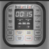 Πολυμάγειρας  Instant Pot Duo 80113006101, 1200W, 7,6 l, 13 προγράμματα, Για 8-12 μερίδες, Λειτουργία ρύθμισης και λήξεως, Ασημί