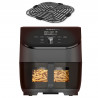 Φριτέζα ζεστού αέρα Instant Pot Vortex Plus Clearcook 140309701, 1700W, 5,7 l, 6 προγράμματα, 35-205C, Εσωτερικό φως, Μαύρο