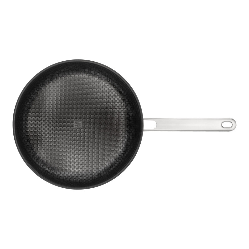 Τηγάνι Zwilling Joy Plus 1029413, 28 cm, Αντικολλητική επίστρωση Permaresist Ultra, Ανοξείδωτο ατσάλι 18/10, Επαγωγή, Inox