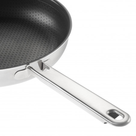 Τηγάνι Zwilling Joy Plus 1029413, 28 cm, Αντικολλητική επίστρωση Permaresist Ultra, Ανοξείδωτο ατσάλι 18/10, Επαγωγή, Inox