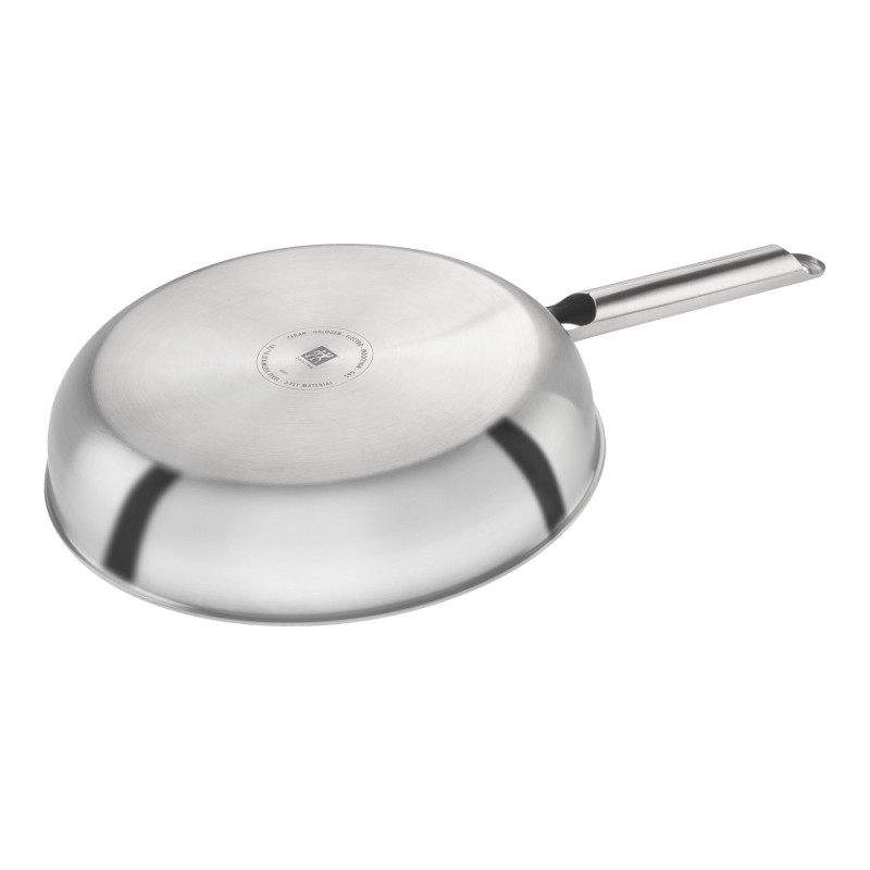 Τηγάνι Zwilling Joy Plus 1029413, 28 cm, Αντικολλητική επίστρωση Permaresist Ultra, Ανοξείδωτο ατσάλι 18/10, Επαγωγή, Inox