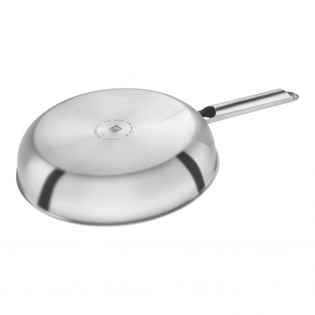 Τηγάνι Zwilling Joy Plus 1029413, 28 cm, Αντικολλητική επίστρωση Permaresist Ultra, Ανοξείδωτο ατσάλι 18/10, Επαγωγή, Inox