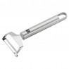 Αποφλοιωτής Zwilling Pro 37160008, 16,6 cm, Ανοξείδωτο 18/10, Περιστρεφόμενη διπλή λεπίδα, Ασημί