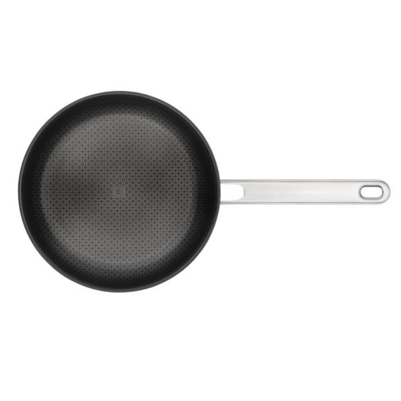 Βαθύ τηγάνι Zwilling Joy Plus 1029411, 28 cm, αντικολλητική επίστρωση Permaresist Ultra, ανοξείδωτο ατσάλι 18/10, Φούρνος και επαγωγή, Ασημί