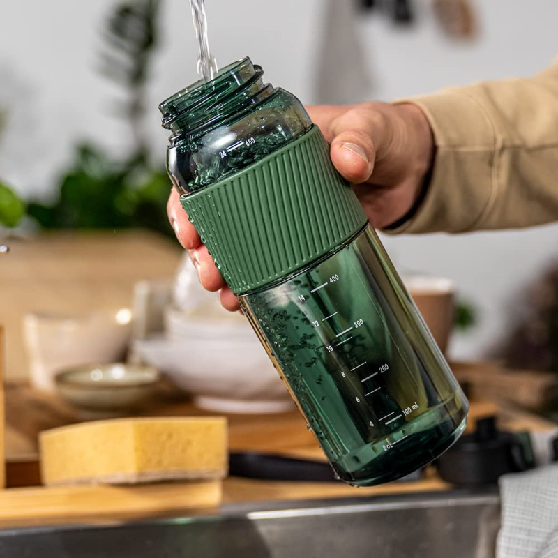 Μπουκάλι νερού Zwilling 1024178, 680 ml, Tritan, ανθεκτικό σε χτυπήματα και διαρροές, φίλτρο φρούτων, χωρίς BPA, Πράσινο