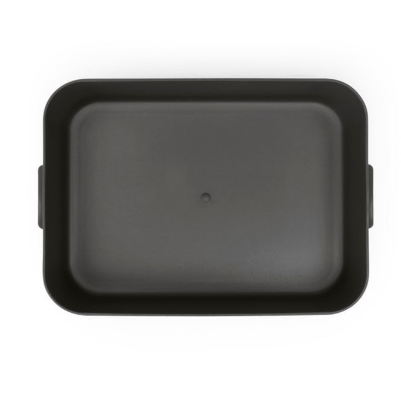 Κουτί τροφίμων Brabantia Make&Take 1006281, 1,1 l, Κούμπωμα, χωρίς BPA, Σκούρο γκρι