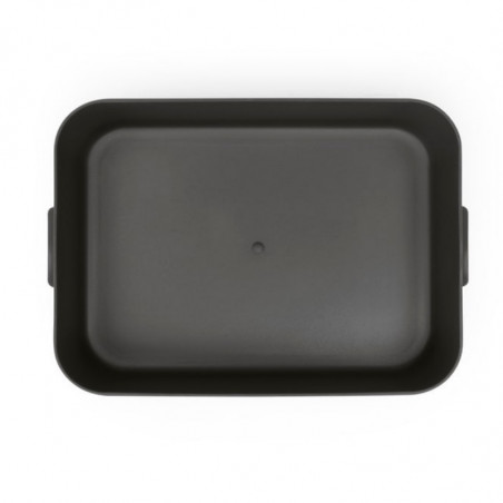 Κουτί τροφίμων Brabantia Make&Take 1006281, 1,1 l, Κούμπωμα, χωρίς BPA, Σκούρο γκρι