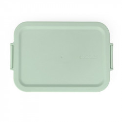 Κουτί τροφίμων Brabantia Make&Take 1006282, 1,1 l, Κούμπωμα, χωρίς BPA, Πράσινο