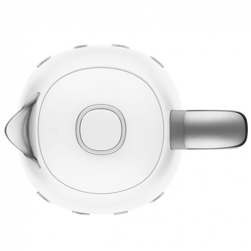 Ηλεκτρικός βραστήρας SMEG KLF03WHEU, 2400W, 1.7 l, Ανοξείδωτο, Πλένεται το φίλτρο, Αυτόματη απενεργοποίηση, Λευκό