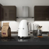 Ηλεκτρικός βραστήρας SMEG KLF03WHEU, 2400W, 1.7 l, Ανοξείδωτο, Πλένεται το φίλτρο, Αυτόματη απενεργοποίηση, Λευκό