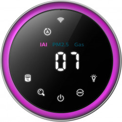 Καθαριστής αέρα Philips AC3033/10, Wi-Fi, 55W, Για έως 135 m2, HEPA, Έξυπνοι αισθητήρες, Λευκό/γκρι