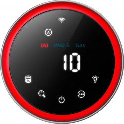 Καθαριστής αέρα Philips AC3033/10, Wi-Fi, 55W, Για έως 135 m2, HEPA, Έξυπνοι αισθητήρες, Λευκό/γκρι