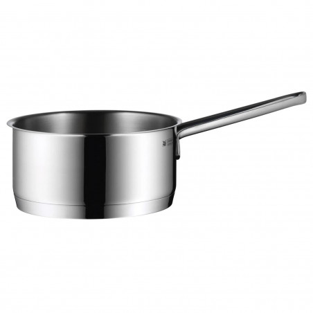 Σετ κατσαρόλες WMF Provence Plus 5, 9 μέρη, Ανοξείδωτο ατσάλι 18/10, Πάτος TransTherm πολλαπλών στρώσεων, Επαγωγή, Ασημί