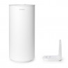 Χαρτοθήκη τουαλέτας Brabantia MindSet Mineral 1005677, Διπλό, Επιδαπέδια ή επιτοίχια τοποθέτηση, Φινίρισμα Mineral, Λευκό