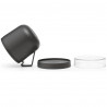 Κύπελλο σούπας με καπάκι Brabantia Make&Take 1006293, 600+180 ml, Καπάκι με βίδα, χωρίς BPA, Σκούρο γκρι
