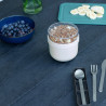 Μπολ πρωινού Brabantia Make&Take 1006298, 500+180 ml, Βιδωτό καπάκι, χωρίς BPA, Γκρι