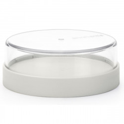 Μπολ πρωινού Brabantia Make&Take 1006298, 500+180 ml, Βιδωτό καπάκι, χωρίς BPA, Γκρι