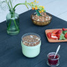 Μπολ πρωινού Brabantia Make&Take 1006297, 500+180 ml, Βιδωτό καπάκι, χωρίς BPA, Πράσινο