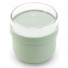 Μπολ πρωινού Brabantia Make&Take 1006297, 500+180 ml, Βιδωτό καπάκι, χωρίς BPA, Πράσινο