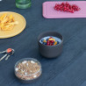 Brabantia Make&Take μπολ πρωινού 1006296, 500+180 ml, βιδωτό κλείσιμο, BPA Free, σκούρο γκρι