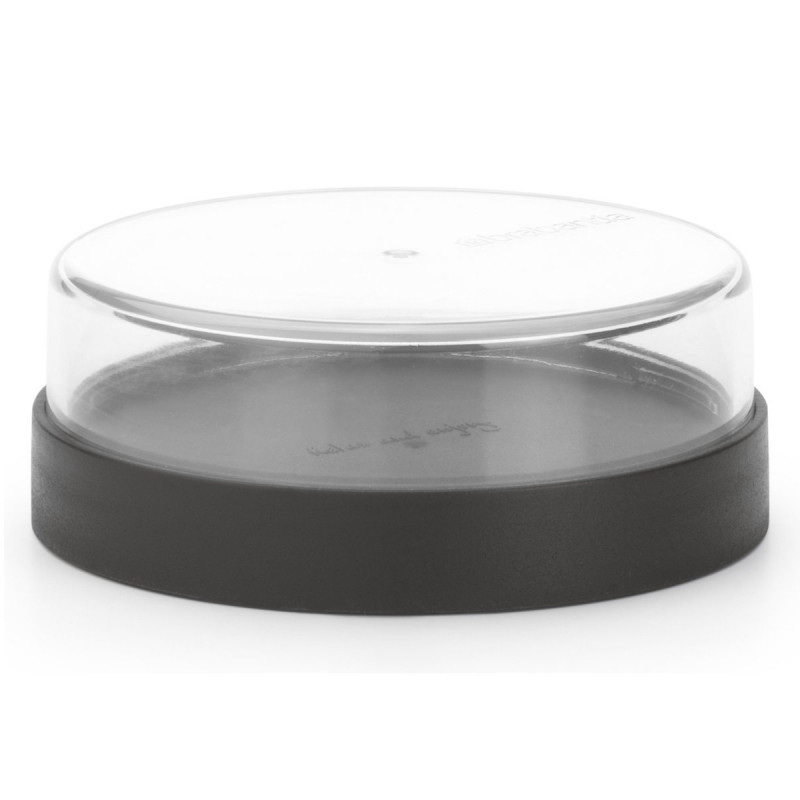 Brabantia Make&Take μπολ πρωινού 1006296, 500+180 ml, βιδωτό κλείσιμο, BPA Free, σκούρο γκρι