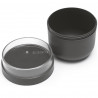 Brabantia Make&Take μπολ πρωινού 1006296, 500+180 ml, βιδωτό κλείσιμο, BPA Free, σκούρο γκρι