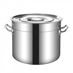 Καζάνι με καπάκι Rosberg R51211C35S, 22 l, 35x23 cm, Inox