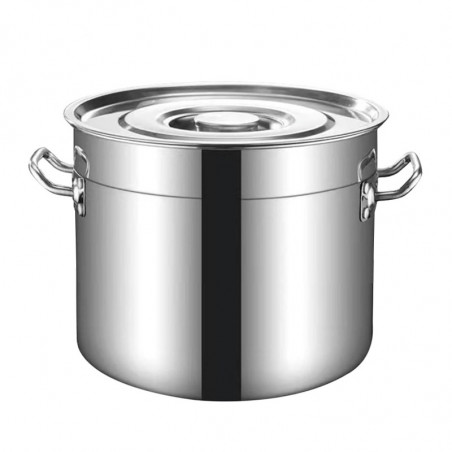 Καζάνι με καπάκι Rosberg R51211C35S, 22 l, 35x23 cm, Inox
