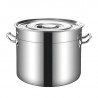 Καζάνι με καπάκι Rosberg R51211C35S, 22 l, 35x23 cm, Inox