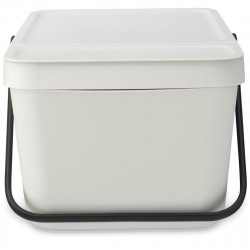 Κάδος διαχωρισμού απορριμμάτων Brabantia Sort&Go 1006312, 20 l, Στοιβαζόμενο, Γκρι