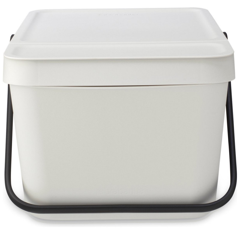 Κάδος διαχωρισμού απορριμμάτων Brabantia Sort&Go 1006312, 20 l, Στοιβαζόμενο, Γκρι