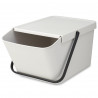 Κάδος διαχωρισμού απορριμμάτων Brabantia Sort&Go 1006312, 20 l, Στοιβαζόμενο, Γκρι
