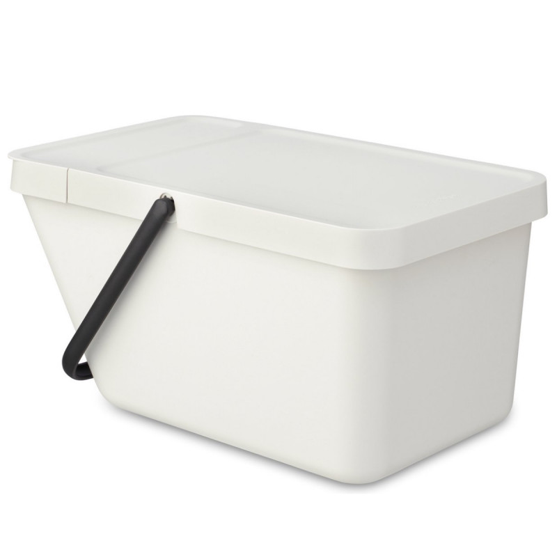 Κάδος διαχωρισμού απορριμμάτων Brabantia Sort&Go 1006312, 20 l, Στοιβαζόμενο, Γκρι