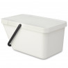 Κάδος διαχωρισμού απορριμμάτων Brabantia Sort&Go 1006312, 20 l, Στοιβαζόμενο, Γκρι