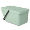 Κάδος διαχωρισμού απορριμμάτων Brabantia Sort&Go 1006311, 20 l, Στοιβαζόμενο, Ανοιχτό πράσινο