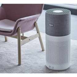 Καθαριστής αέρα Philips AC3033/10, Wi-Fi, 55W, Για έως 135 m2, HEPA, Έξυπνοι αισθητήρες, Λευκό/γκρι