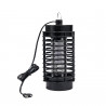 Λαμπτήρας εντόμων Rosberg R51770A, Έως 15 m2, 2W, φως LED, χαμηλός θόρυβος, Μαύρο